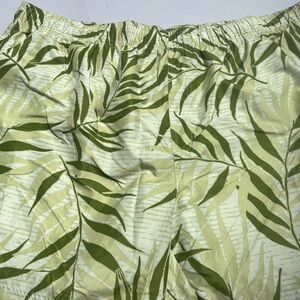 OP Light Green Patterned Shorts